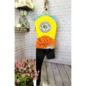 Single Left Leg Leggings Basketball Running Cycling Small